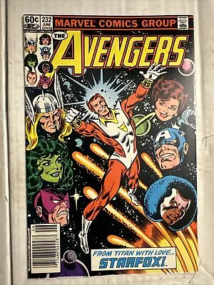Buy The Avengers #232 Newsstand 1st Eros As Starfox (1983 Marvel Comics) VF/NM • 14.48£
