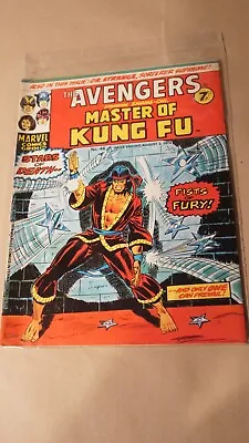 Buy Avengers Featuring Shang Chi Master Of Kung Fu Marvel #46 August 1974 • 3.95£