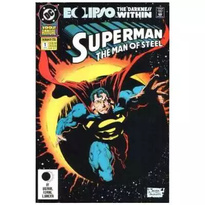 Buy Superman: The Man Of Steel Annual #1 In Near Mint Minus Condition. DC Comics [b& • 2.32£