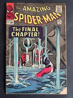 Buy Amazing Spider-Man #33 -  Marvel 1966 Comics • 105.38£