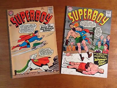 Buy Lot Of *2* SUPERBOY: #109, 124 (FN Or FN/FN+) **Bright & Colorful!** • 18.52£