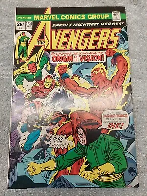 Buy Avengers #134        Marvel Comics 1975       (F340) • 23.98£