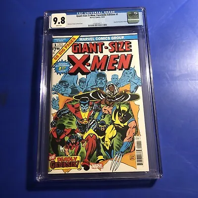 Buy Giant-size X-men # 1 Cgc 9.8 Facsimile Reprint 1st Appearance Marvel Comic 2023 • 75.72£