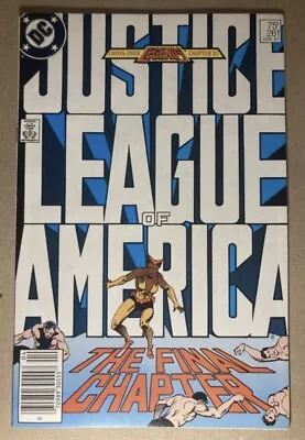 Buy Justice League Of America 261 Newsstand DC 1987 VF • 4.74£