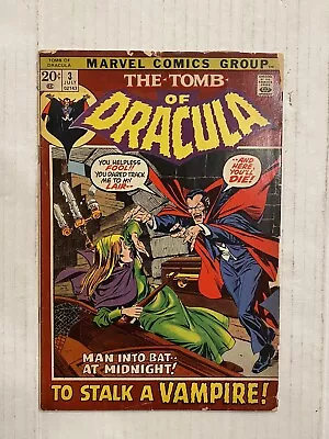 Buy Tomb Of Dracula #3 1st Appearance Rachel Van Helsing (Marvel 1976) • 19.06£