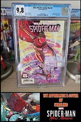 Buy SPIDER-MAN #6 1st App Starling CGC 9.8 (Girlfriend Of Miles Morales)   Fallout 4 • 119£
