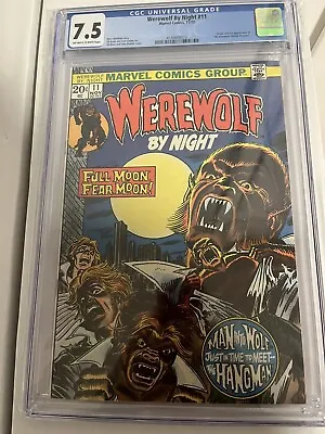Buy Werewolf By Night #11 CGC 7.5 • 62.40£
