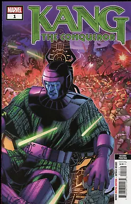 Buy KANG THE CONQUEROR #1 (2021) 2ND PRINTING VARIANT COVER Marvel Comics • 2.92£