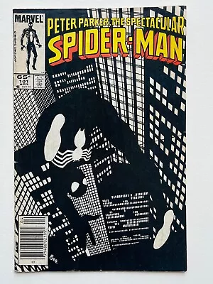 Buy Spectacular Spider-Man #101 (1985) Newsstand Iconic John Byrne Cover VG/FN Range • 15.98£