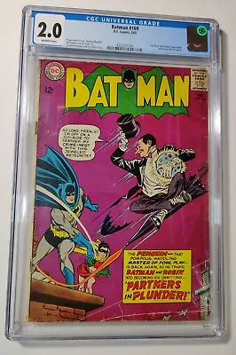 Buy Batman #169 CGC 2.0  2nd Silver Age Penguin Appearance (1965) • 94.83£