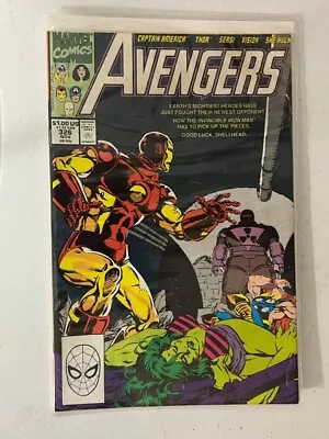 Buy 1990 MARVEL THE AVENGERS #326 KEY 1ST APPEARANCE OF RAGE | Combined Shipping B&B • 8.11£