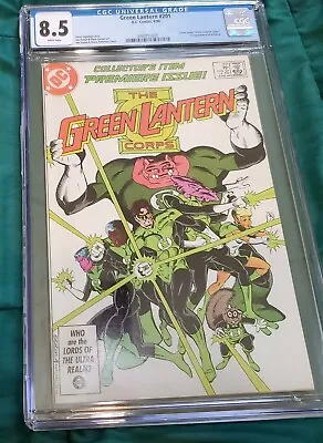 Buy Green Lantern #201 (June 1986, Marvel) CGC Grade 8.5 • 80.35£