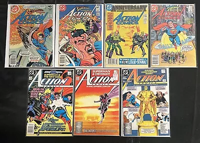 Buy Action Comics, Volume 1: #497, 540, 544, 583, 586,  598, 600 DC COMICS + Annuals • 35.98£