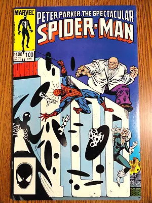 Buy Peter Parker Spectacular Spider-man #100 Key NM- Spot Cat Verse 1st Print Marvel • 18.97£