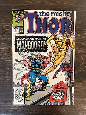 Buy Marvel Comics The Mighty Thor #391 - 1st Appearance Of Eric Masterson High Grade • 13.10£