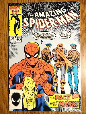 Buy Amazing Spider-man #276 Morgan Cover VF- Hobgoblin Reveal Key 1st Print Marvel • 24.40£