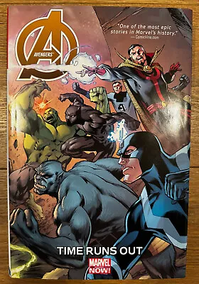 Buy Avengers Time Runs Out Oversized Hardback Hardcover Graphic Novel Marvel Comics • 49.95£