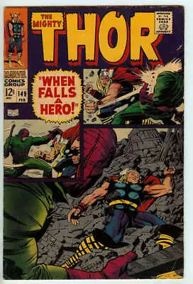 Buy Thor #149 3.5 // Origin Of Black Bolt & The Inhumans Marvel Comics 1968 • 27.01£