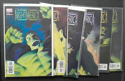 Buy Incredible Hulk NightMerica Complete Ltd Series #1 #2 #3 #4 #5 #6 NM Or Better • 7.50£