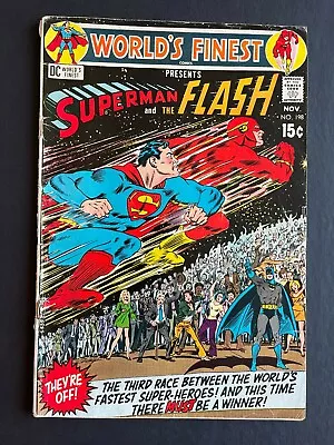 Buy World's Finest #198 - 3rd Superman/Flash Race (DC, 1941) VG • 17.65£