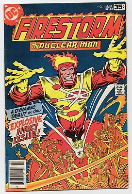 Buy Firestorm The Nuclear Man #1 - DC Comics (1978) 1st Appearance • 21.96£
