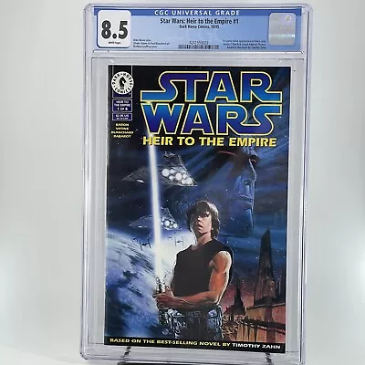 Buy Star Wars Heir To The Empire 1 CGC 8.5 1st Print 1st Thrawn (1995) Free Shipping • 118.25£