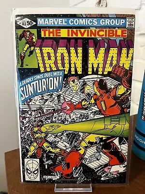 Buy IRON MAN #143 Marvel Comics 1981 Bob Layton Art Direct Edition • 4£