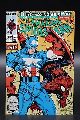 Buy Amazing Spider-Man (1963) #323 McFarlane Captain America Assassin Nation VF/NM • 15.86£