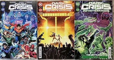 Buy Dark Crisis On Infinite Earths 1-3 DC 2022 Comics • 12.61£