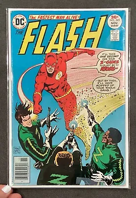 Buy 1976 The Flash #245 Newsstand 1st App Of Plant Master As Floronic • 11.99£