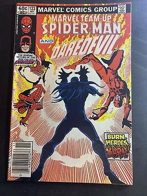 Buy Marvel Team-up #123, Spider-man And Daredevil, Marvel Comics, 1982 • 7.23£