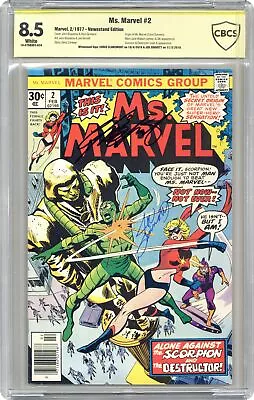 Buy Ms. Marvel #2 CBCS 8.5 SS 1977 19-476BAFE-034 • 232.18£
