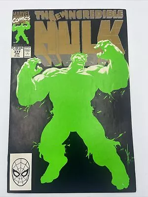 Buy Incredible Hulk 377 2nd Print 1st App Professor Hulk Marvel Comics 1990 • 12.86£