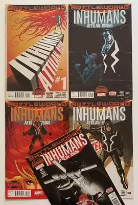 Buy Battleworld Inhumans #1 To #5 Complete Series (Marvel 2015) NM +/- Issues • 10.12£