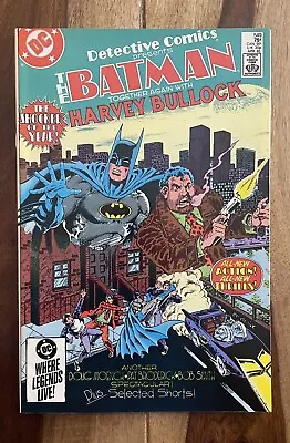 Buy Detective Comics #549-batman-alan Moore-green Arrow-black Canary Nm+ 9.6 • 7.96£