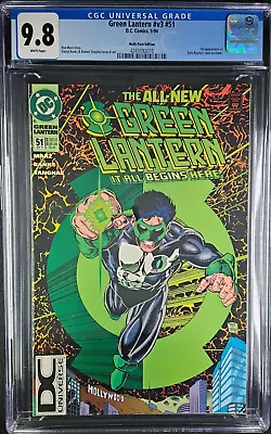 Buy Green Lantern #51 1994 Cgc 9.8 Wp Multi-pack Variant Dcu Logo! 1st Print | • 157.68£