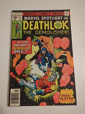 Buy Marvel Spotlight #33 Deathlok The Demolisher Marvel Comics 1977 • 7.90£