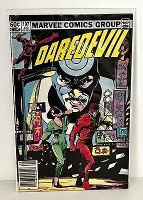 Buy Daredevil 197 (Marvel Comics, 1983) 1st Lady Deathstrike Newsstand Edition VF+ • 24.12£