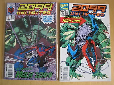 Buy 2099 UNLIMITED, Giant Size MARVEL 1993 SERIES #s 1,2,3,4,5,6. Spiderman,Hulk + • 19.99£