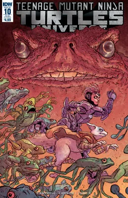 Buy Teenage Mutant Ninja Turtles Universe #10 (NM)`17 Campbell  (Sub Cover) • 4.95£