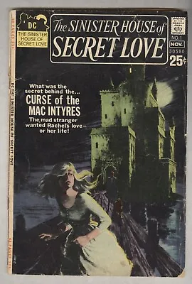 Buy The Sinister House Of Secret Love #1 November 1971 VG- • 35.94£