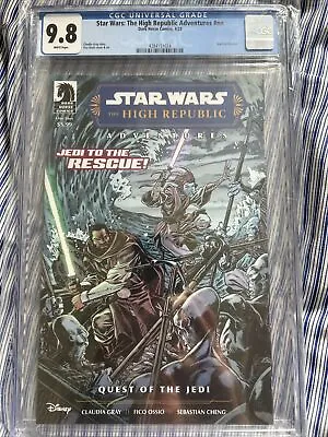 Buy Star Wars High Republic Adventures Quest Of The Jedi Cvr A CGC Graded 9.8 • 100£