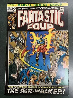 Buy Fantastic Four #120 (Marvel, 1972) 1st Airwalker John Buscema FN/VF • 78.99£