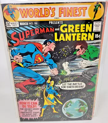 Buy World's Finest Comics #201 Neal Adams Cover Art *1971* 8.5 • 31.62£