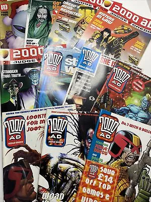 Buy 2000AD Comic Bundle / Job Lot X 11 Progs From 1994 - 1995 - Judge Dredd • 13.99£