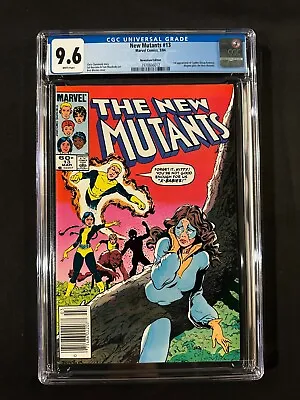 Buy New Mutants #13 CGC 9.6 (1984) Newsstand - 1st App Cypher (Doug Ramsey) - Magma • 55.96£