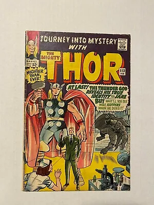 Buy Journey Into Mystery #113 2nd App Of The Grey Gargoyle Jack Kirby Cover And Art • 80.06£
