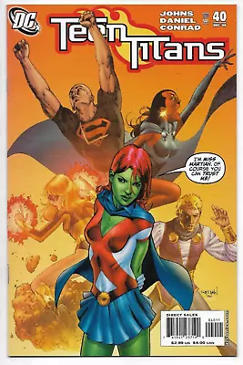 Buy Teen Titans #40 DC Comics Johns Daniel Glapion Conrad VFN/NM 2006 • 6.99£