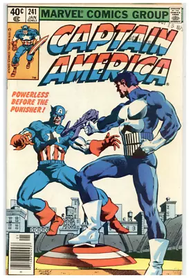 Buy Captain America   # 241   VERY GOOD     January 1980   Subscription Crease • 23.72£
