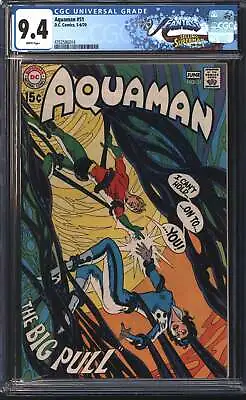 Buy D.C Comics Aquaman 51 5/70 FANTAST CGC 9.4 White Pages • 309.65£